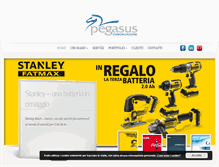 Tablet Screenshot of pegasuscom.it